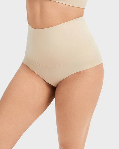 Nahtlose formgebende hochtaillierte Slips — 5er-Pack
