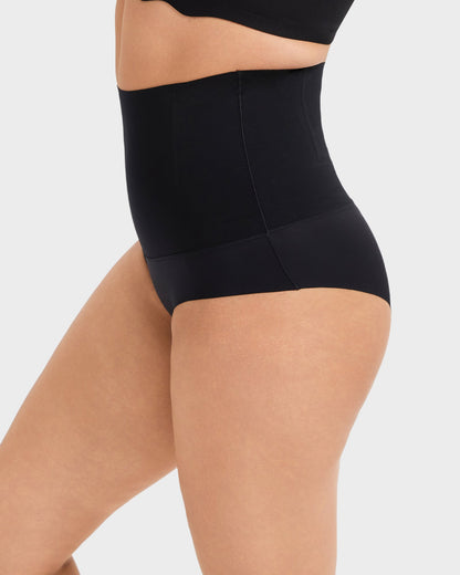 Nahtlose formgebende hochtaillierte Slips — 5er-Pack