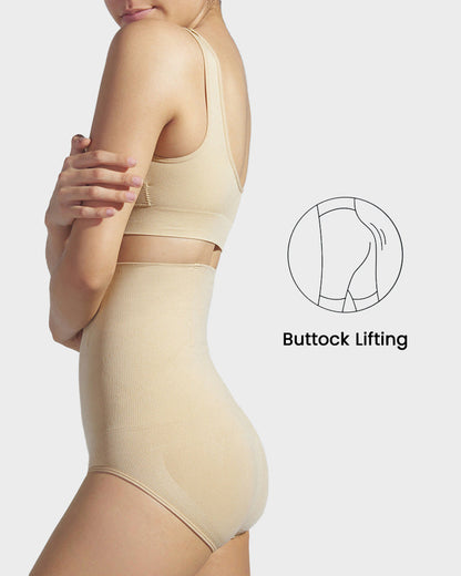 High-Waisted Shaping Panties — 2-Pack