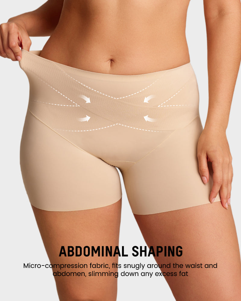 Invisible Cross-Control Sculpting Shorts (Pack of 3)