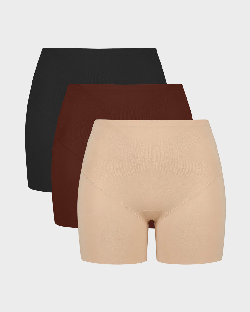 Invisible Cross-Control Sculpting Shorts (Pack of 3)