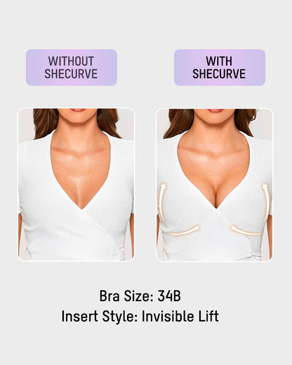 Selbstklebende Silikon-Brustwarzenabdeckungen mit unsichtbarem Lifting-Effekt (2 Paar)