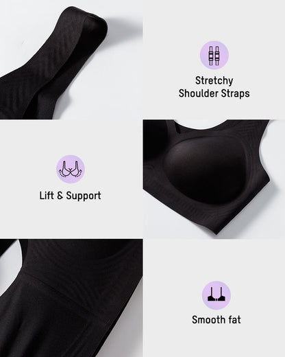 Antibacterial Gel Lift Wireless Bra