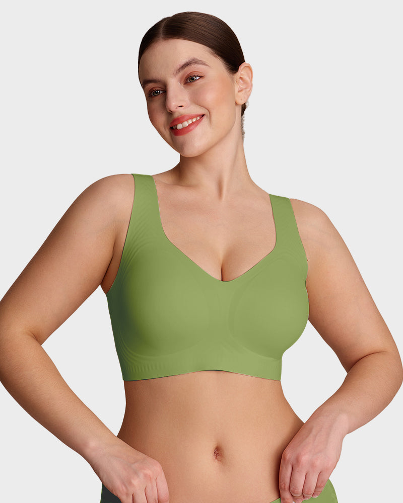 Antibacterial Gel Lift Wireless Bra