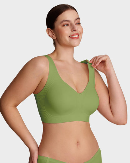 Antibacterial Gel Lift Wireless Bra