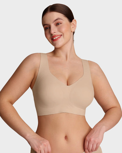 Antibacterial Gel Lift Wireless Bra