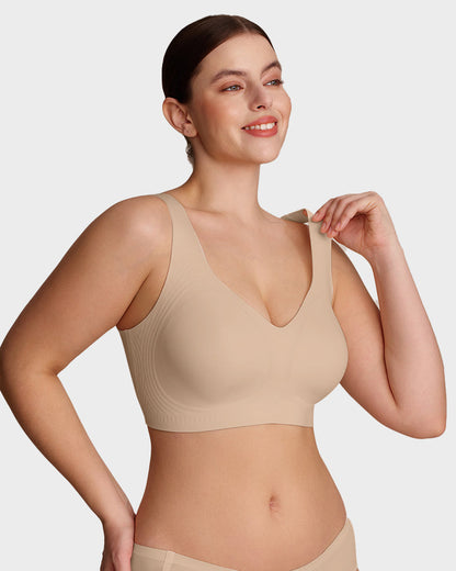 Antibacterial Gel Lift Wireless Bra