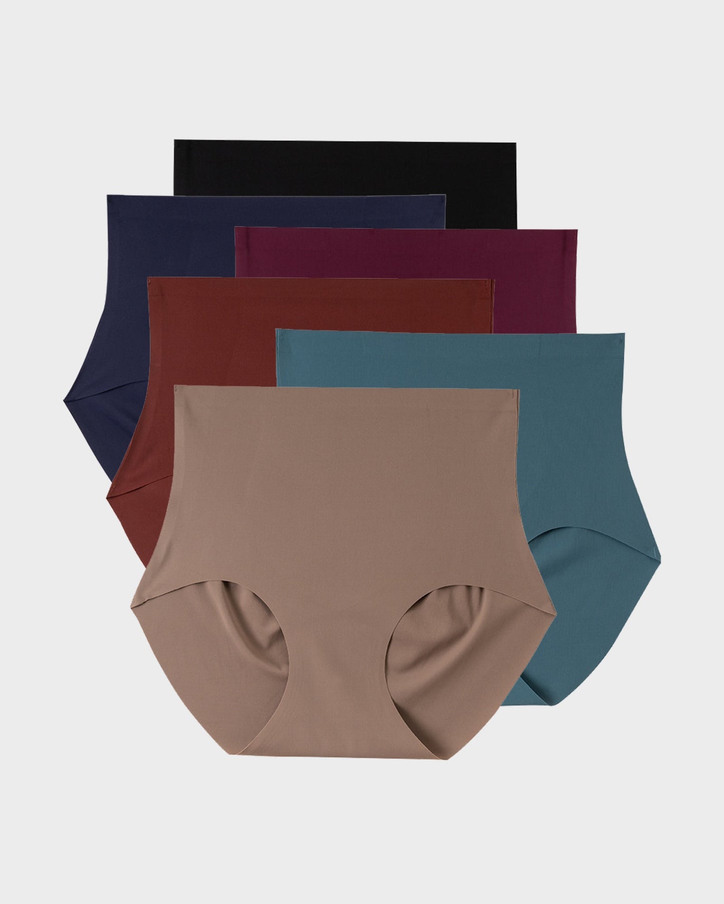 Nahtlose Formhöschen mit hoher Taille (6er-Pack)