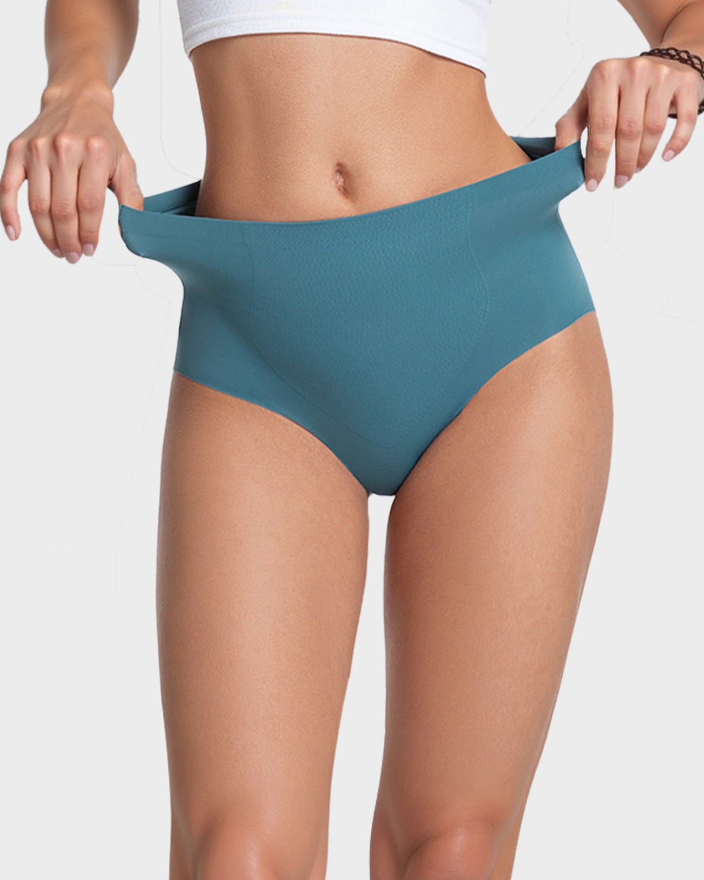 Nahtlose Formhöschen mit hoher Taille (6er-Pack)