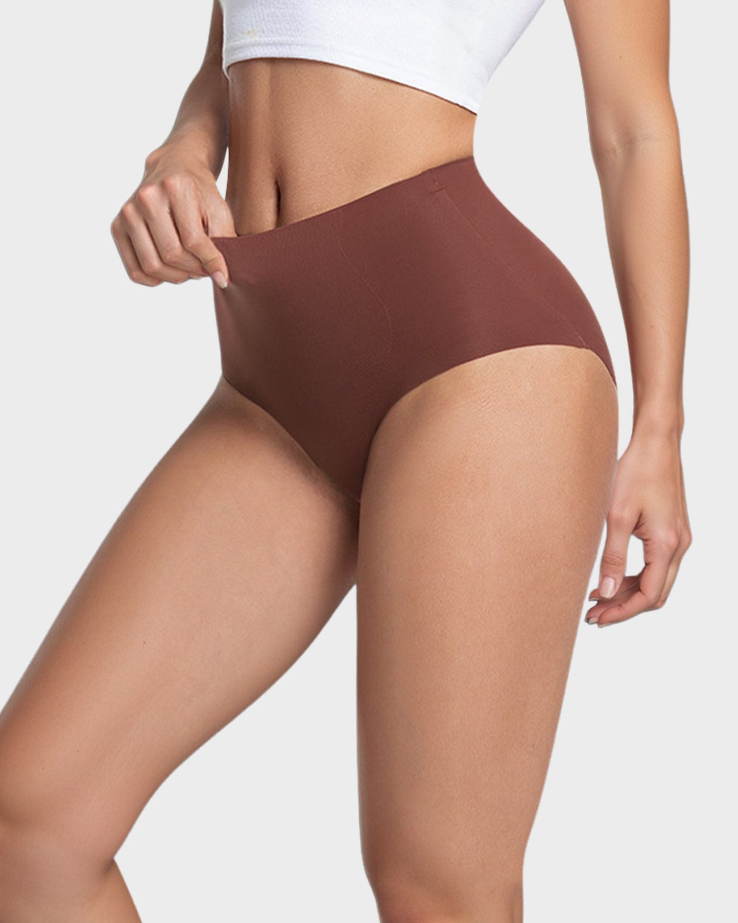 Nahtlose Formhöschen mit hoher Taille (6er-Pack)