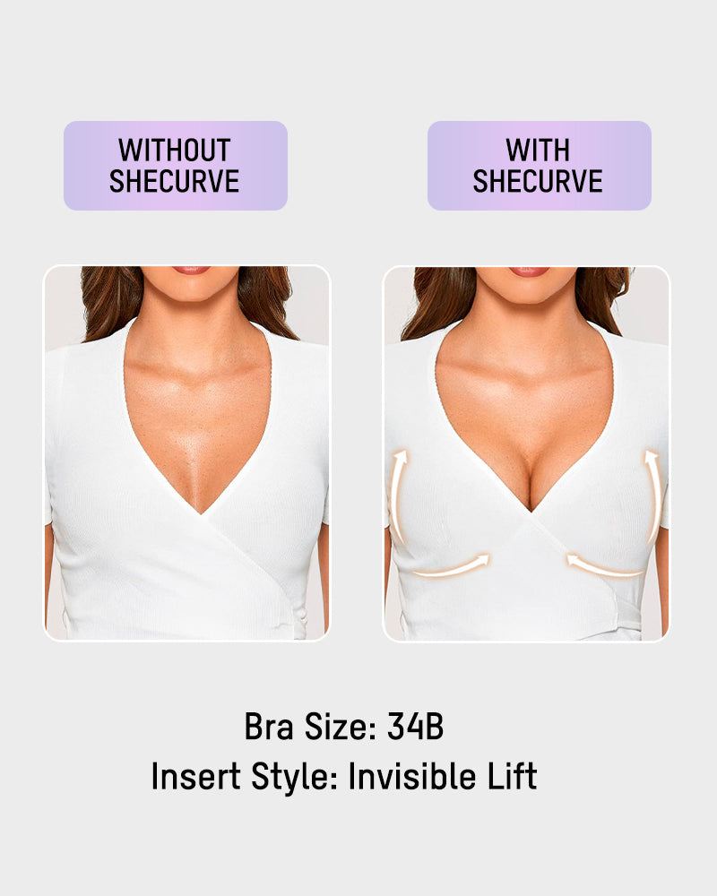 Ultra-Thin Mango-Shape Silicone Adhesive Bra (2 Pairs)