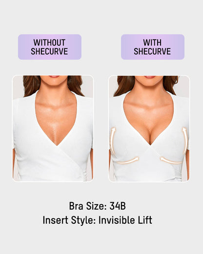Ultra-Thin Mango-Shape Silicone Adhesive Bra (2 Pairs)