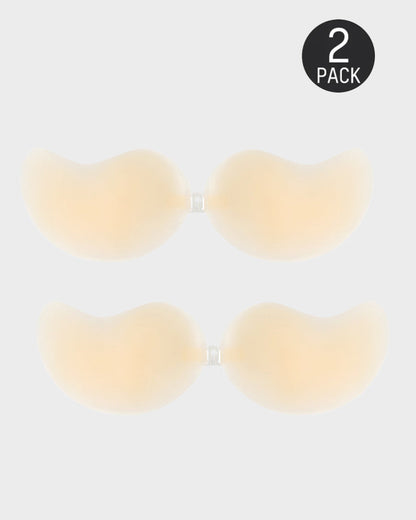 Ultra-Thin Mango-Shape Silicone Adhesive Bra (2 Pairs)