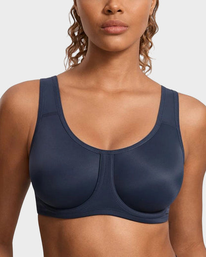 Sport-BH mit maximalem Halt und äußeren Bügeln