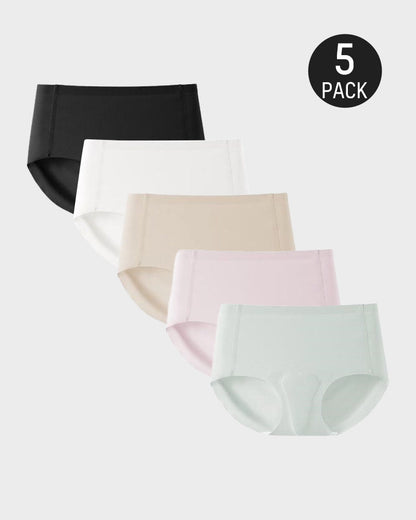 No-Show Seamless Sport Panties (Pack of 5)