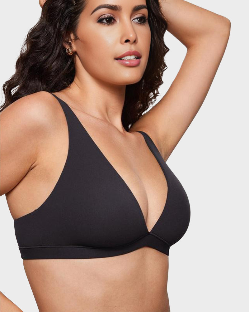 Bralette Triangle Plongeante Sans Rembourrage