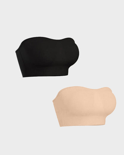 Seamless Wireless Non-Slip Strapless Bra