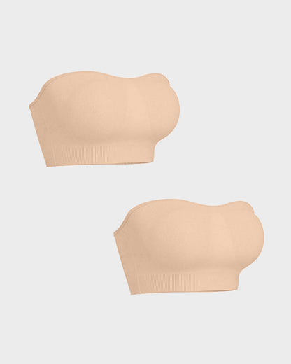 Seamless Wireless Non-Slip Strapless Bra