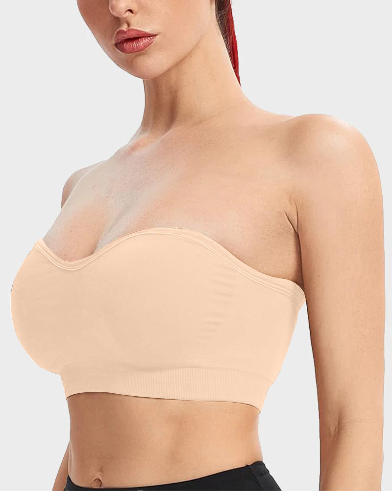 Seamless Wireless Non-Slip Strapless Bra