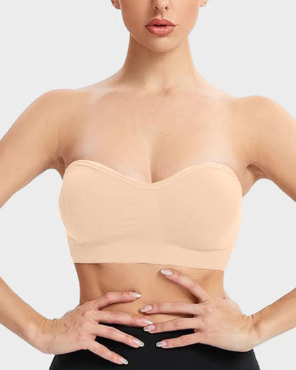 Seamless Wireless Non-Slip Strapless Bra