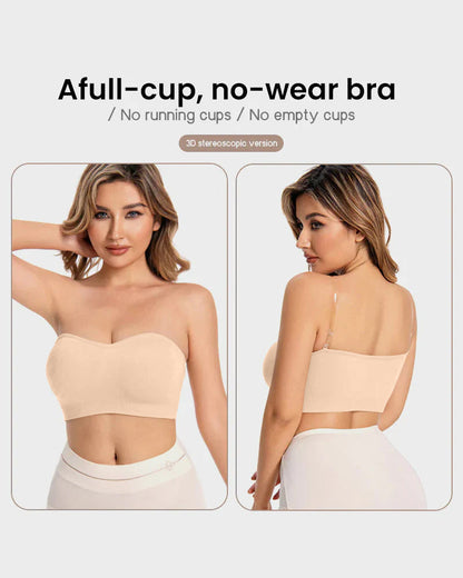 Seamless Wireless Non-Slip Strapless Bra