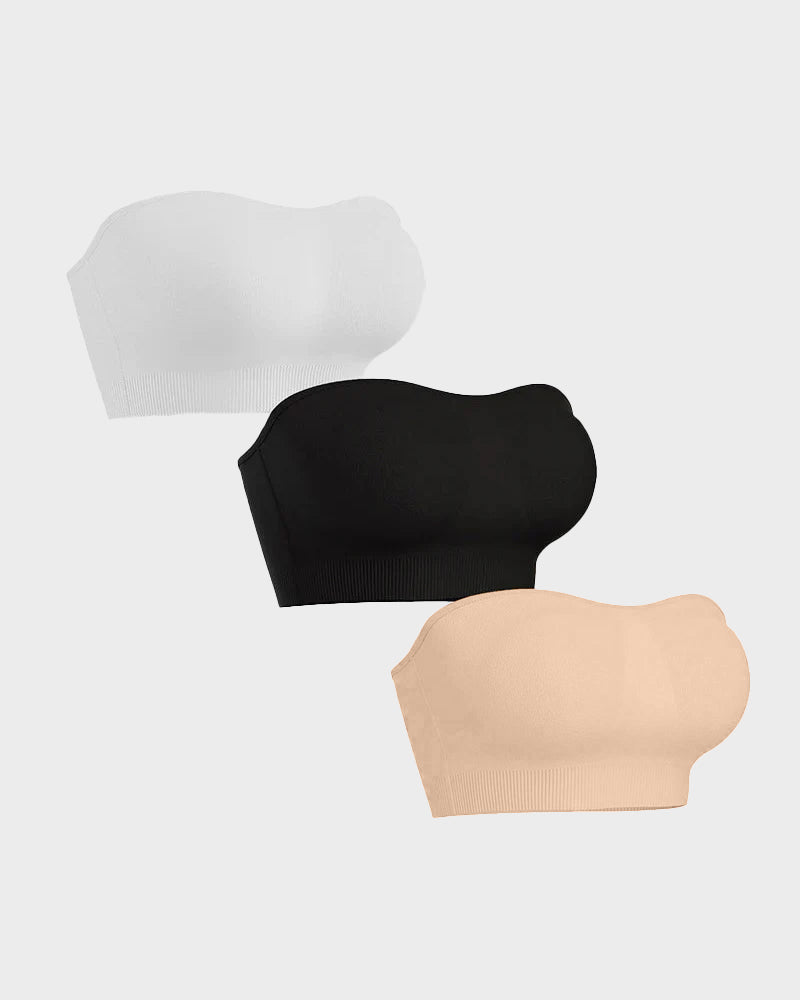 Seamless Wireless Non-Slip Strapless Bra