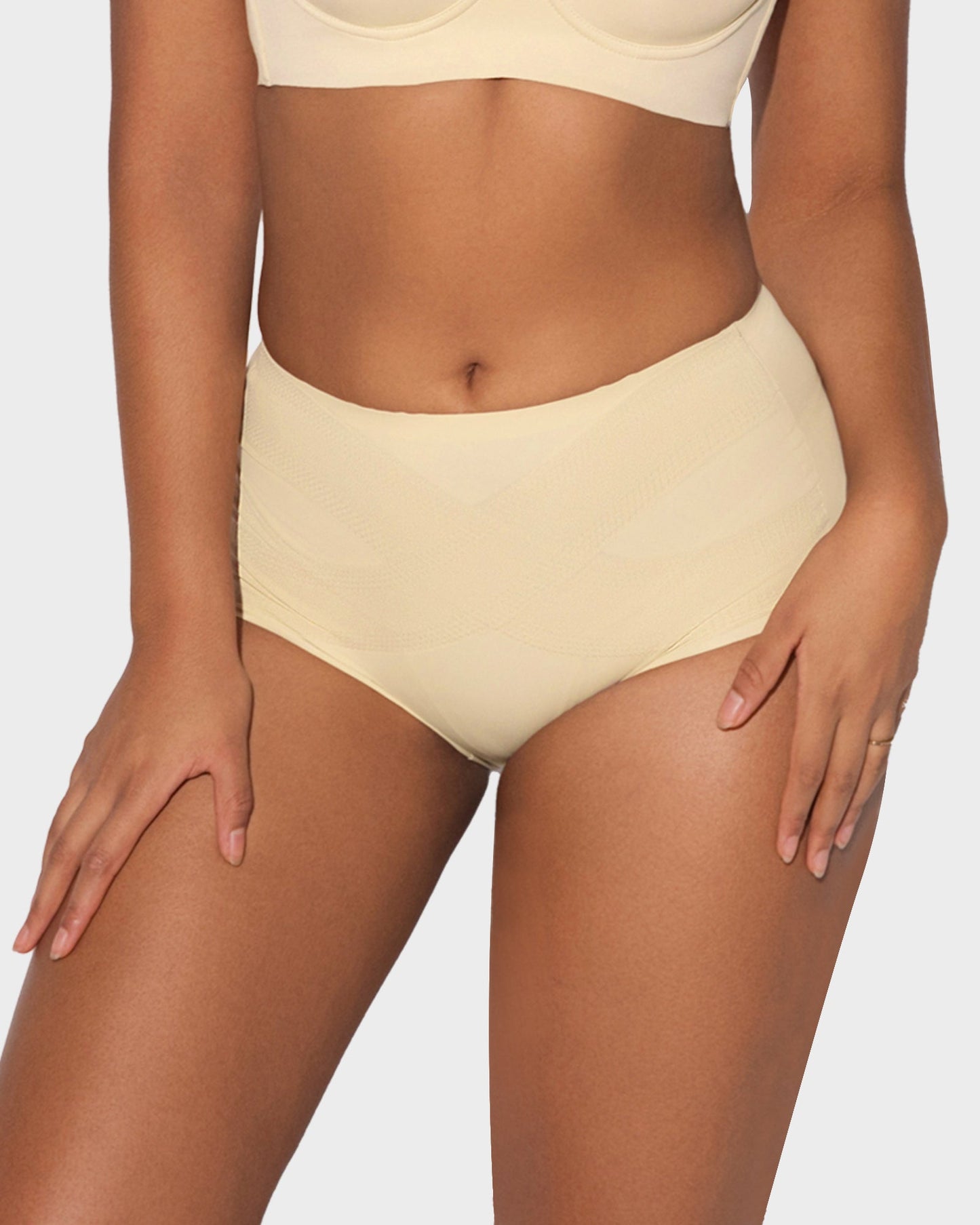 Seamless High-Waisted Shaping Panties (Pack of 5)