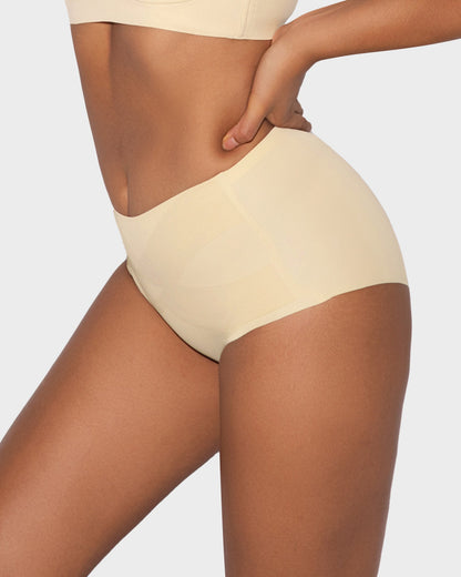 Seamless High-Waisted Shaping Panties (Pack of 5)