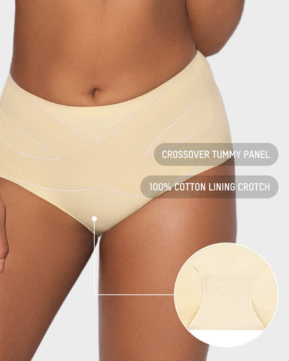 Seamless High-Waisted Shaping Panties (Pack of 5)