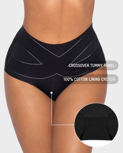 Seamless High-Waisted Shaping Panties (Pack of 5)