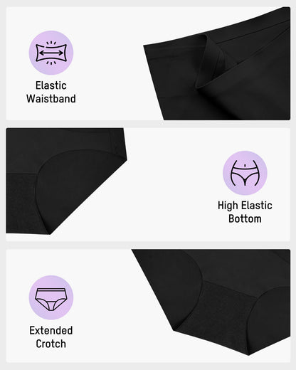 Seamless High-Waisted Shaping Panties (Pack of 5)