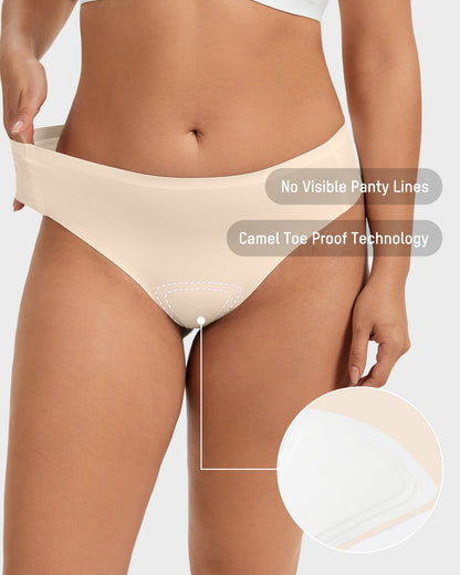 Nahtlose unsichtbare Komfort-Strings (5er-Pack)