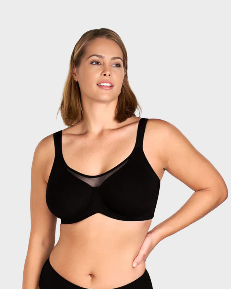 Plus-Size Cooling Full-Coverage Minimizer Bra