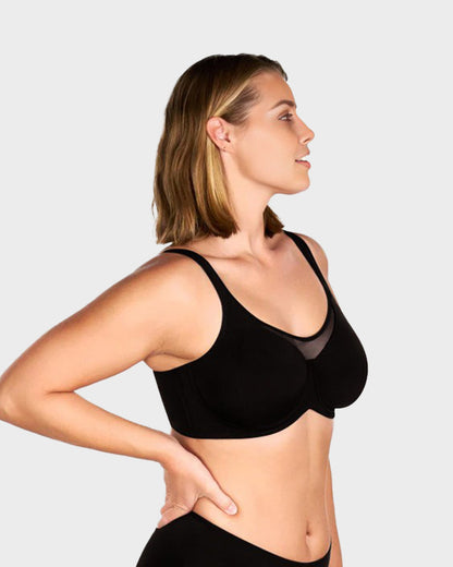 Plus-Size Cooling Full-Coverage Minimizer Bra