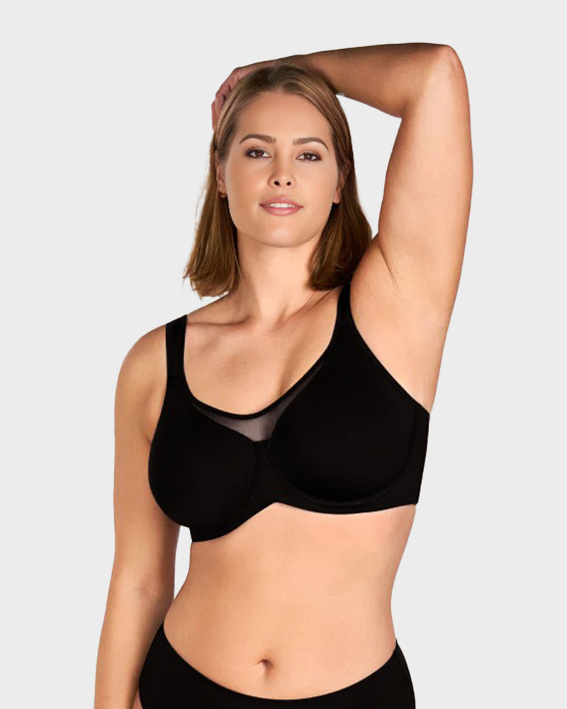 Plus-Size Cooling Full-Coverage Minimizer Bra