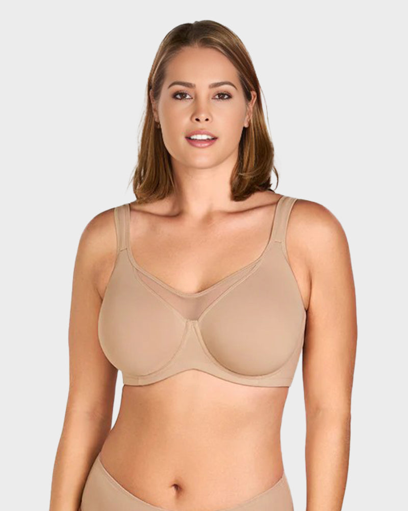 Plus-Size Cooling Full-Coverage Minimizer Bra