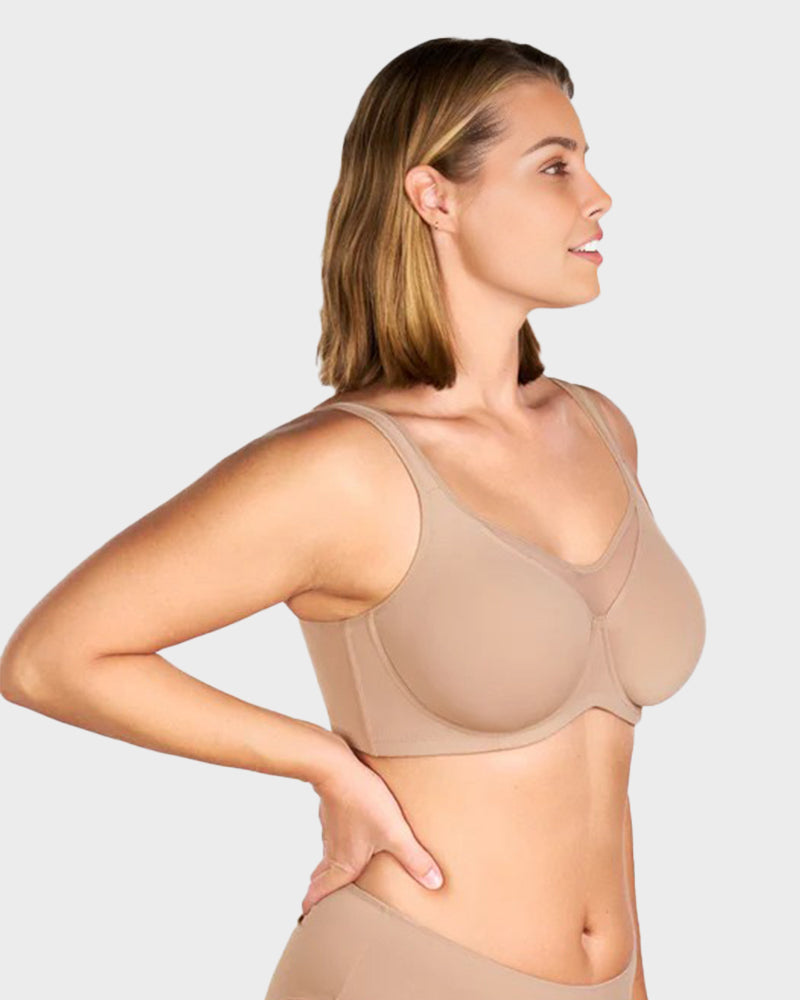 Plus-Size Cooling Full-Coverage Minimizer Bra