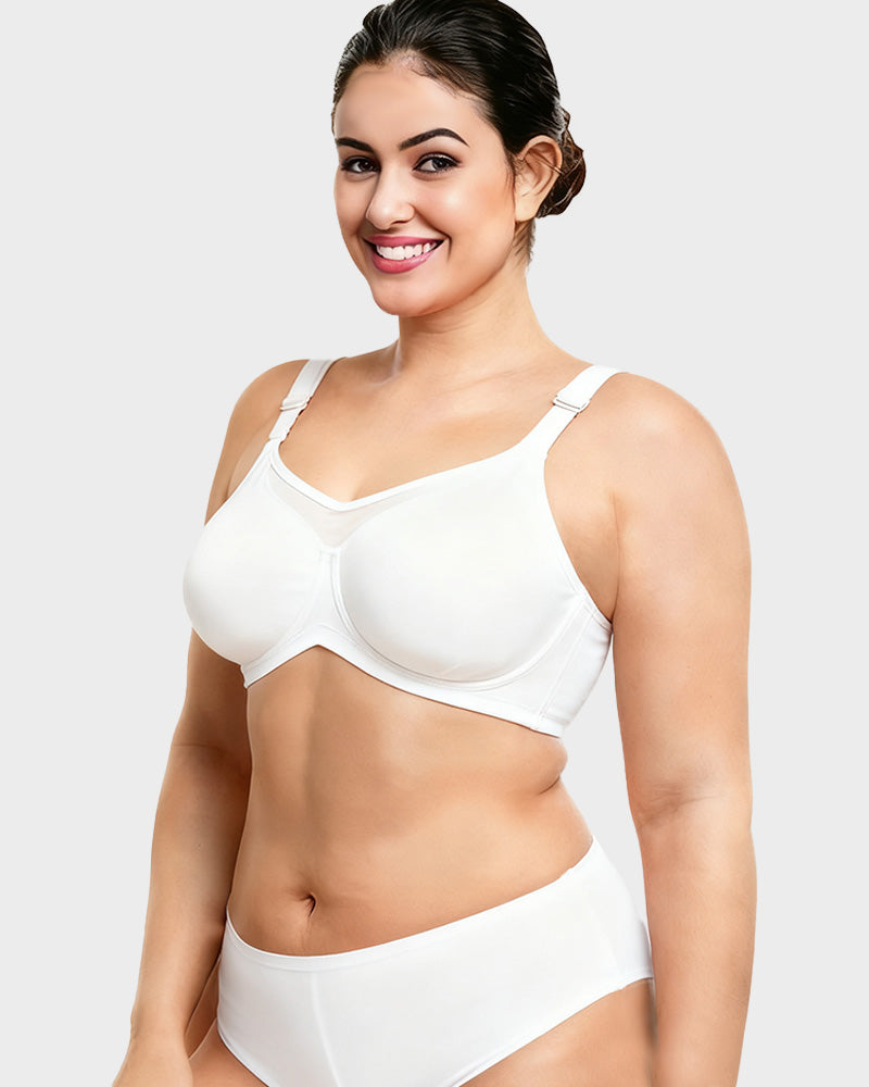 Plus-Size Cooling Full-Coverage Minimizer Bra