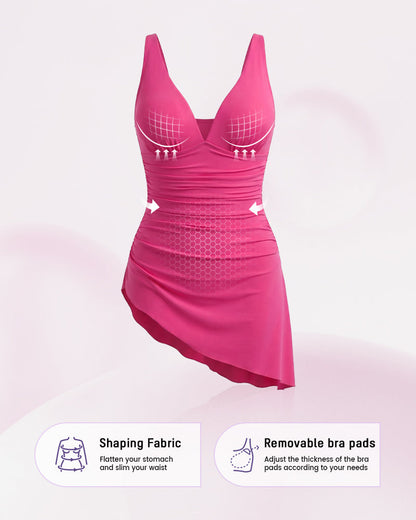 SculptSkin™ FlowFlair – Badekleid mit seitlicher Schnürung