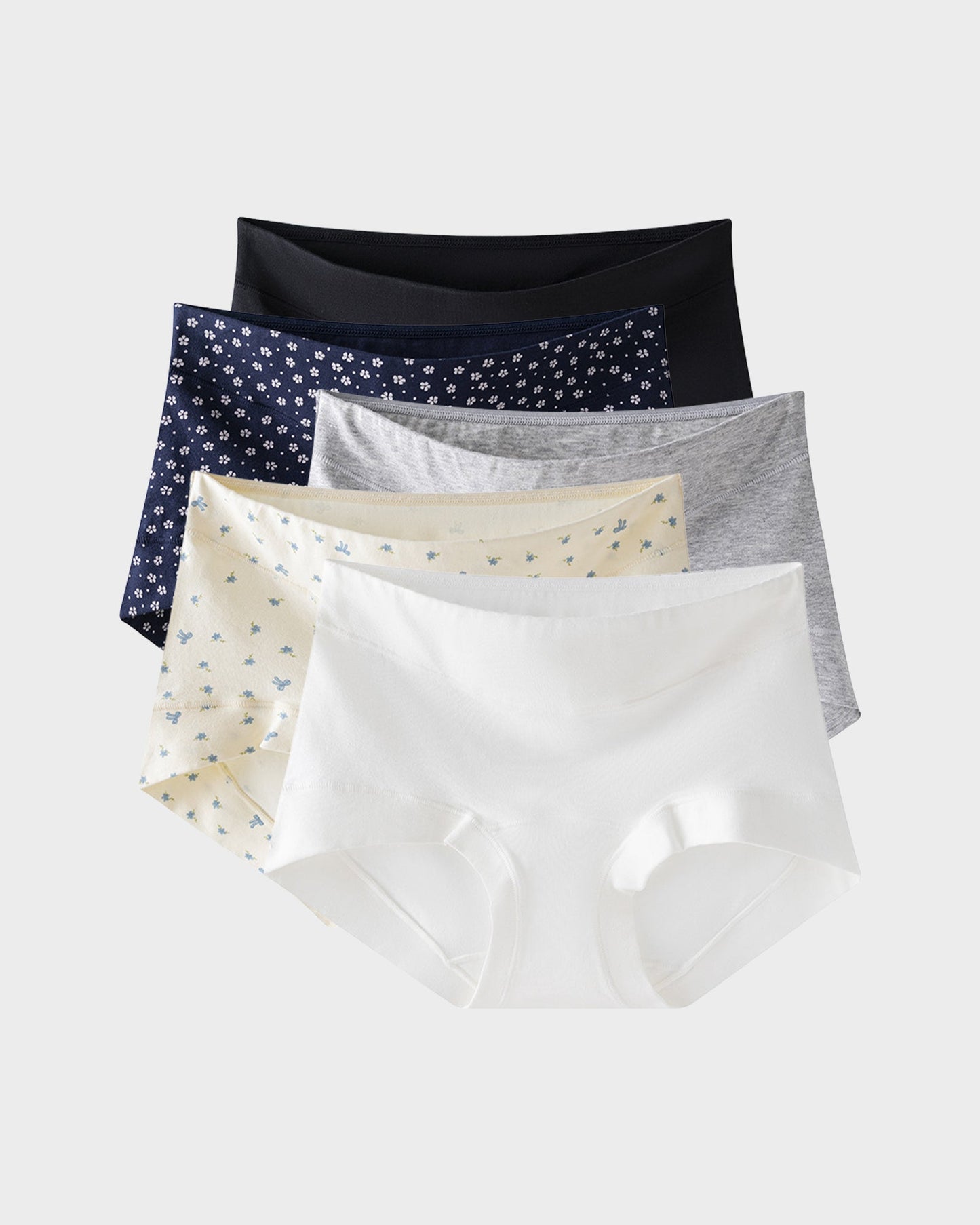 Nahtlose Boxershorts aus antibakterieller Baumwolle (5er-Pack)