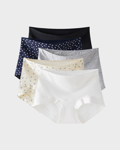 Nahtlose Boxershorts aus antibakterieller Baumwolle (5er-Pack)
