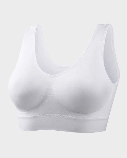 Seamless Wireless Comfort Sports Bra