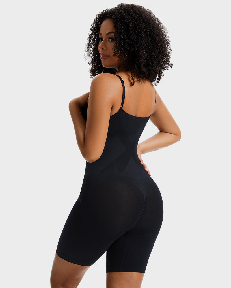 Body Gainant Double Compression Sans Coutures