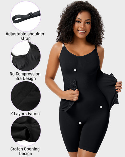 Body Gainant Double Compression Sans Coutures