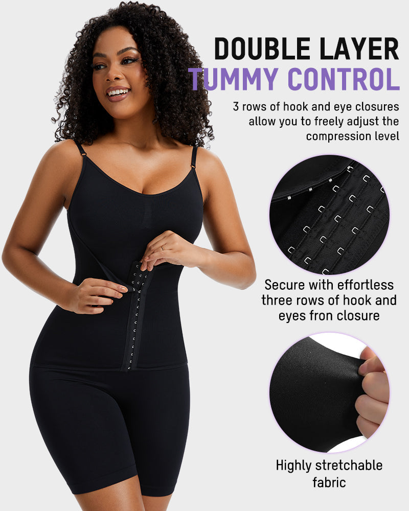 Body Gainant Double Compression Sans Coutures