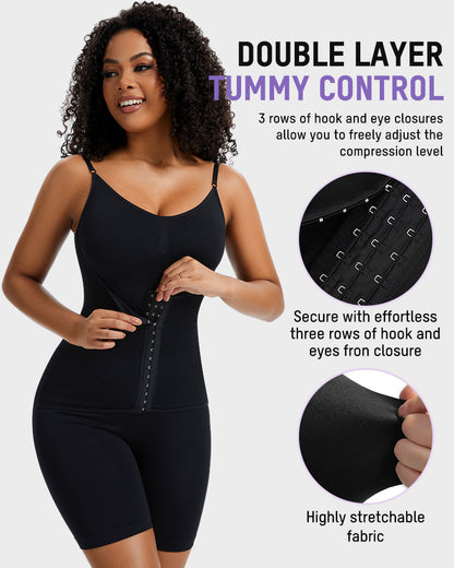 Body Gainant Double Compression Sans Coutures