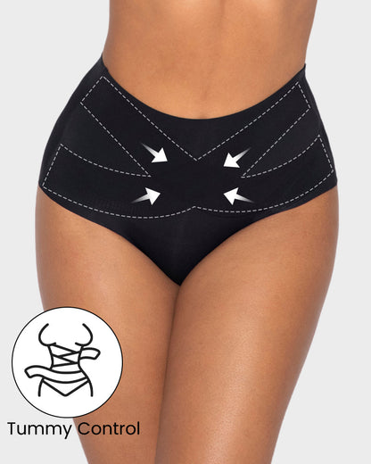 Nahtloser Formhöschen mit hoher Taille (5er-Pack)