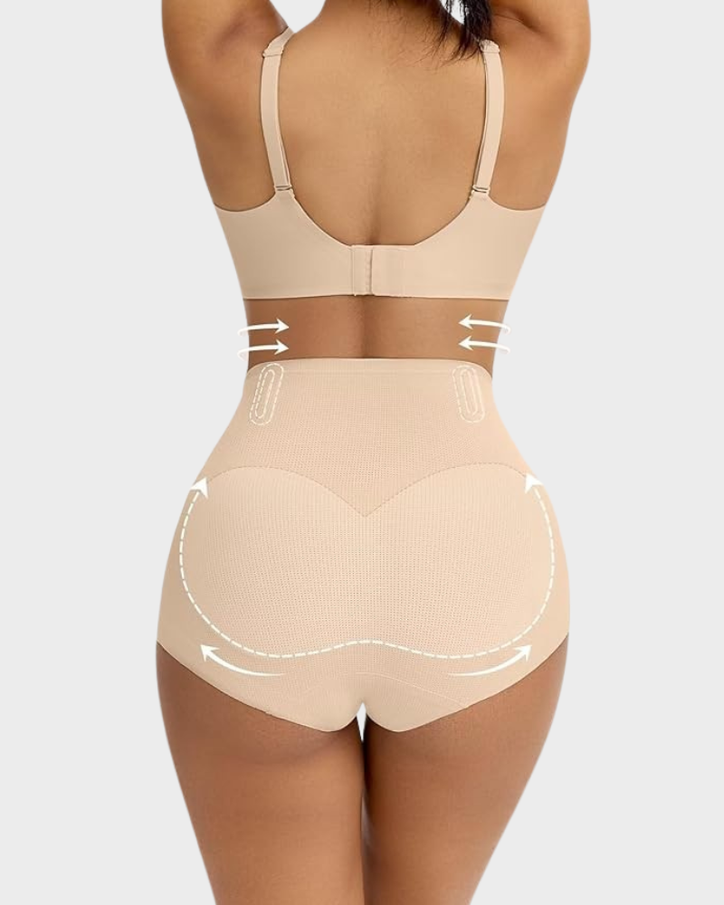 Nahtlose High-Waist Shapewear-Slips (3er-Pack)