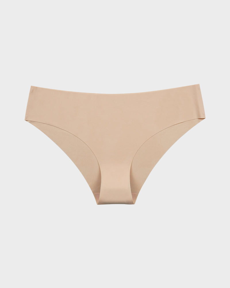 Nahtlose Ice-Silk Slips mit niedriger Taille (5er-Pack)