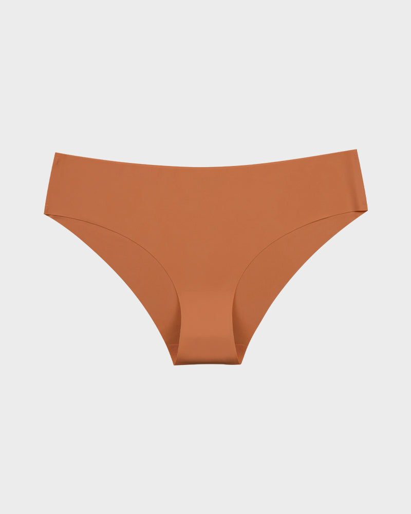 Nahtlose Ice-Silk Slips mit niedriger Taille (5er-Pack)